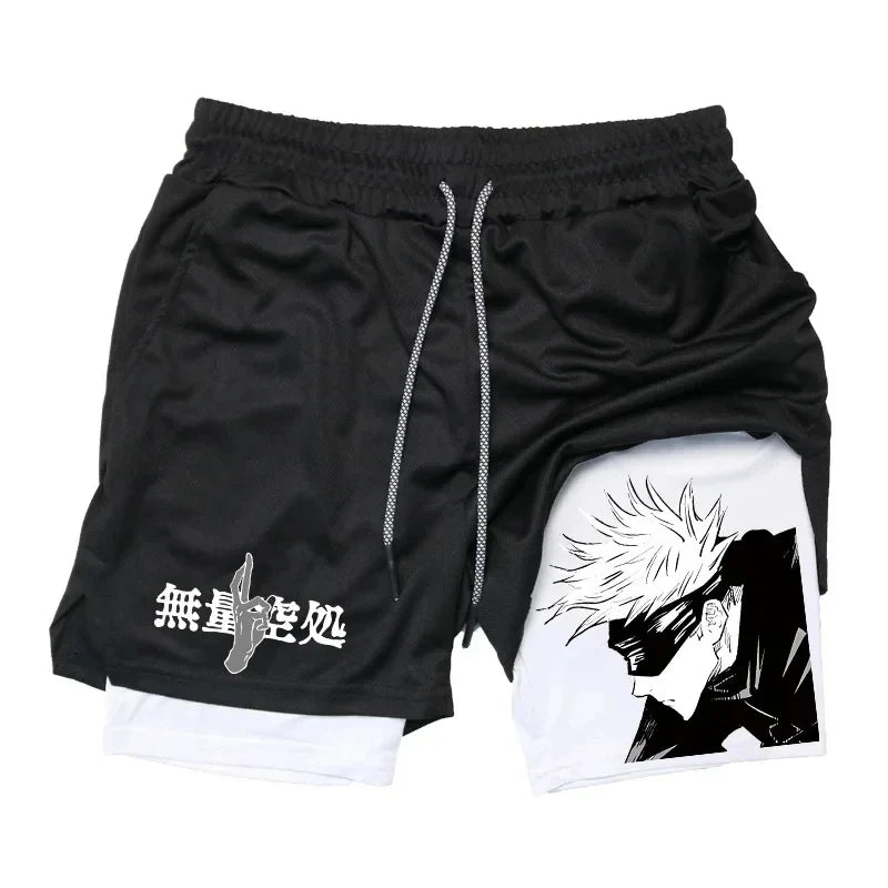 Shorts Deportivos De Jujutsu Kaisen