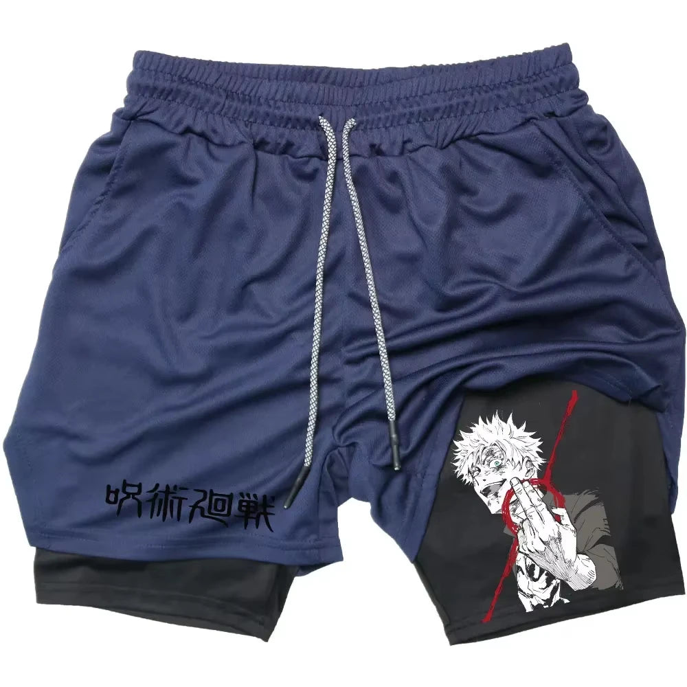 Shorts Deportivos ESTILO Jujutsu Kaisen ANIME