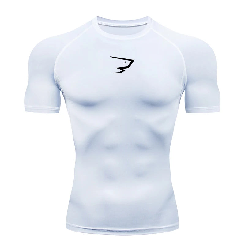 Camiseta de Compresion Estilo GYMRAT