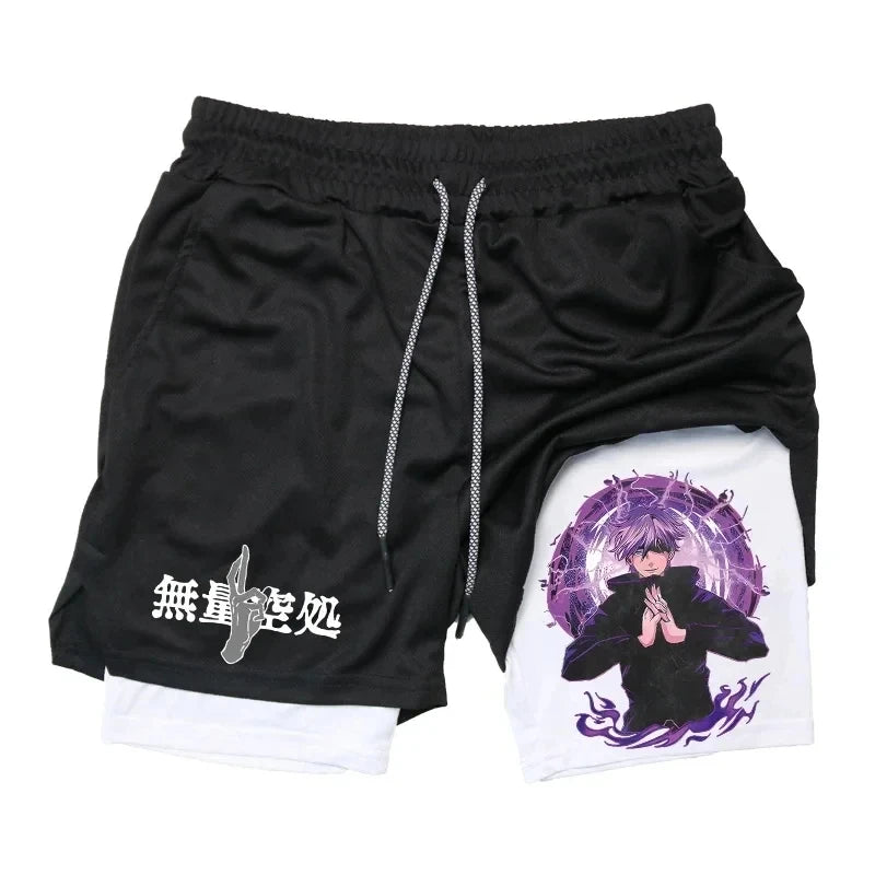 Shorts Deportivos De Jujutsu Kaisen