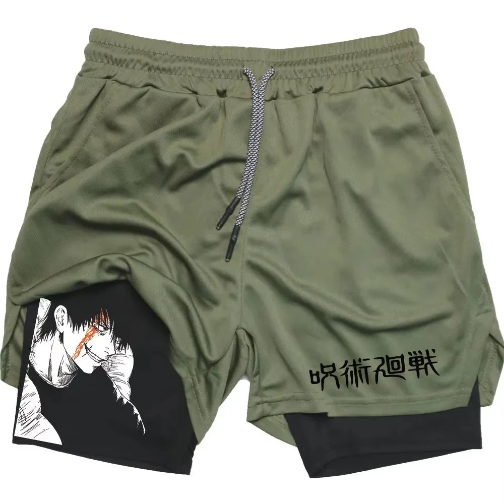 Shorts Deportivos ESTILO Jujutsu Kaisen ANIME