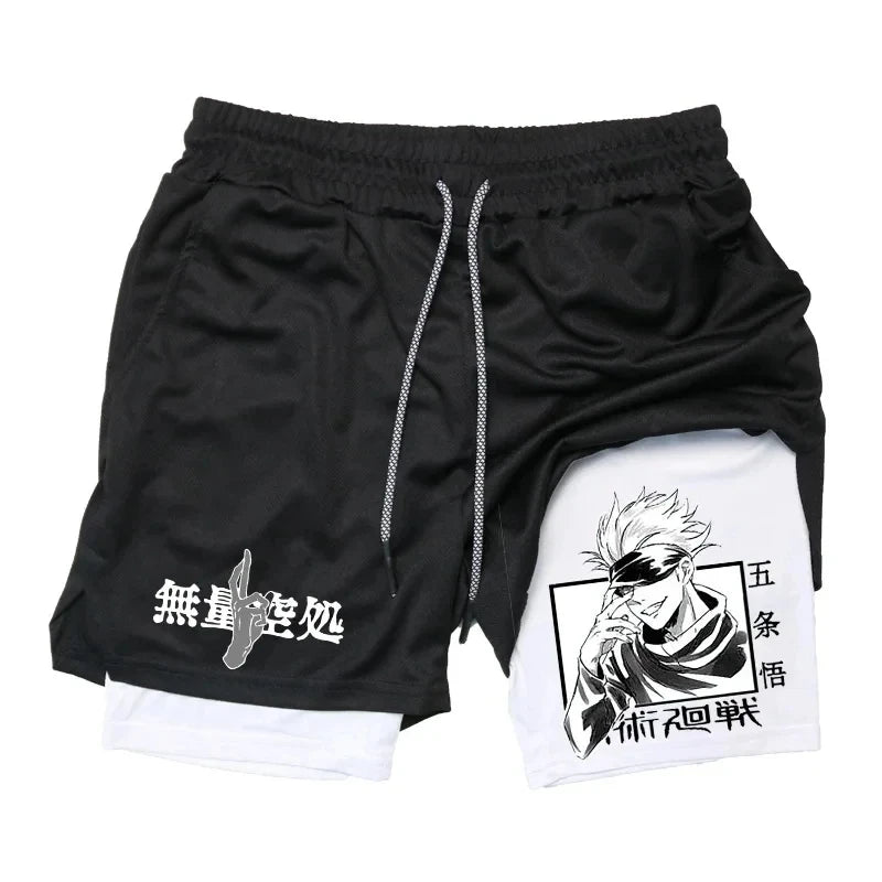 Shorts Deportivos De Jujutsu Kaisen