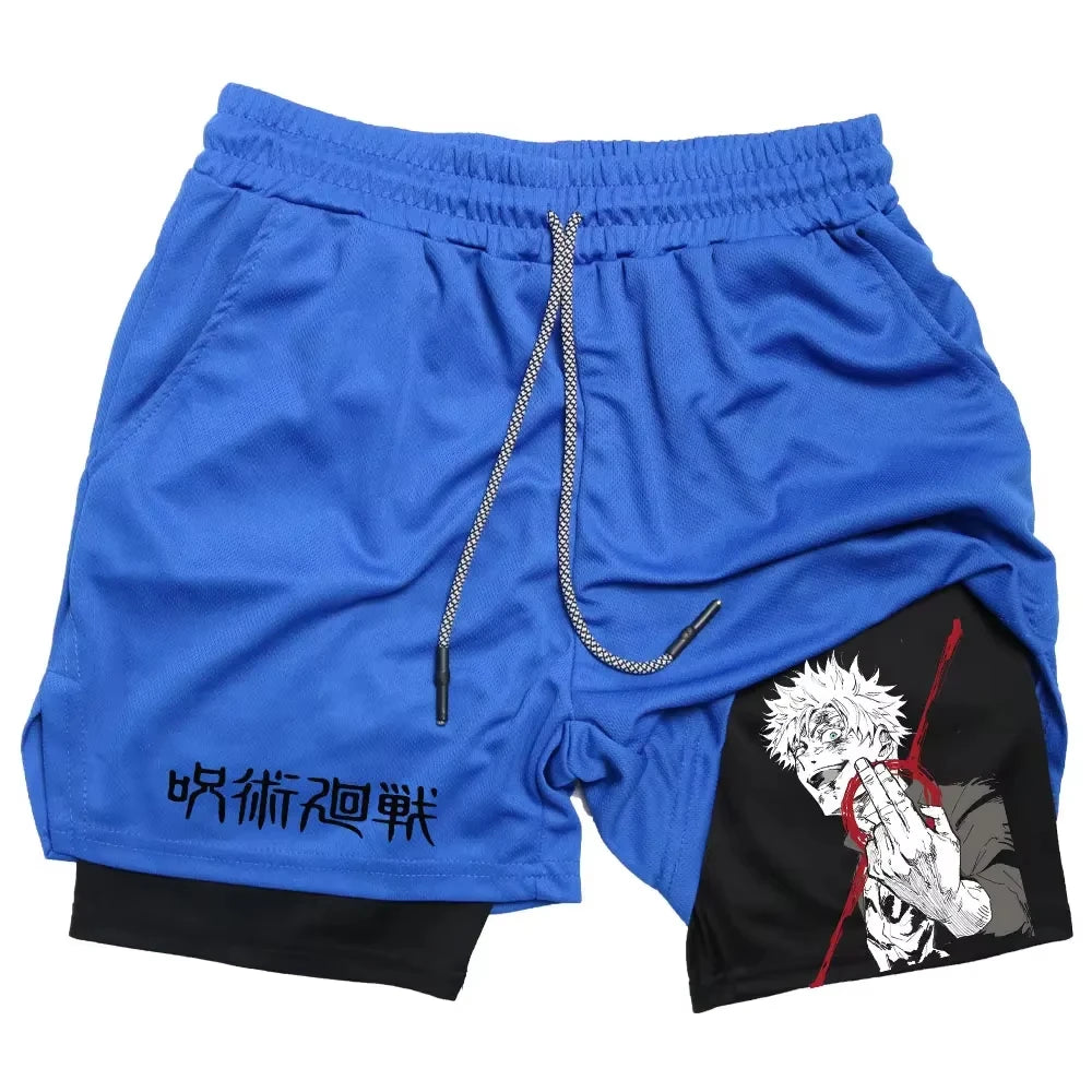 Shorts Deportivos ESTILO Jujutsu Kaisen ANIME