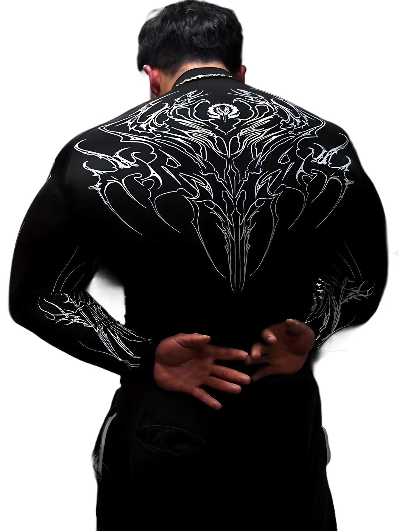 Camiseta de Compresion Estilo DEMONIACO TRIBAL