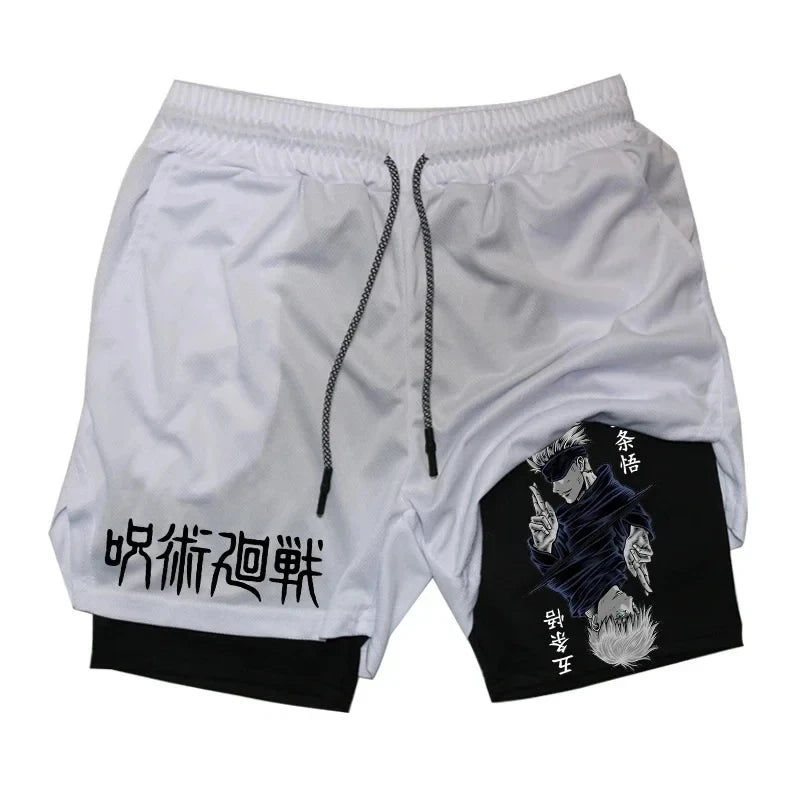 Shorts Deportivos De Jujutsu Kaisen