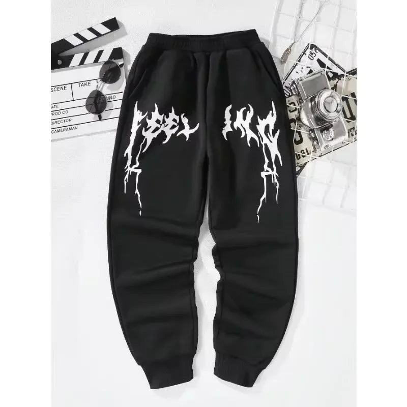 Pantalones Deportivos Estilo Demoniaco