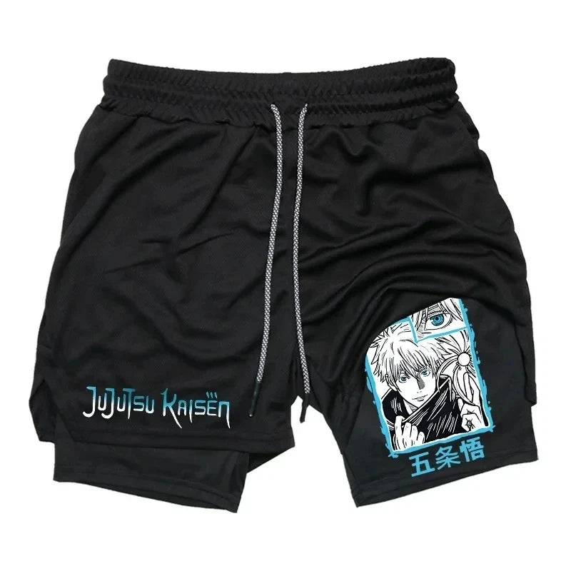 Shorts Deportivos De Jujutsu Kaisen