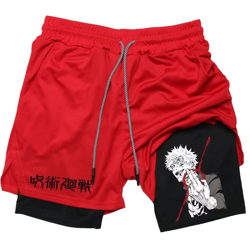 Shorts Deportivos ESTILO Jujutsu Kaisen ANIME