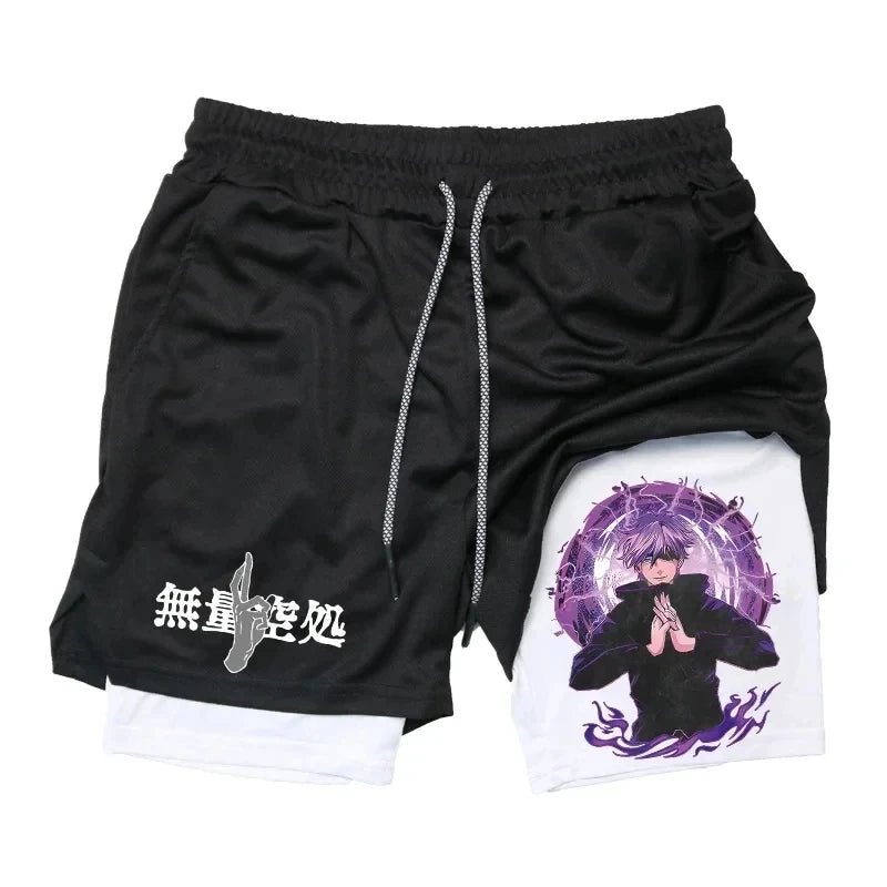 Shorts Deportivos De Jujutsu Kaisen