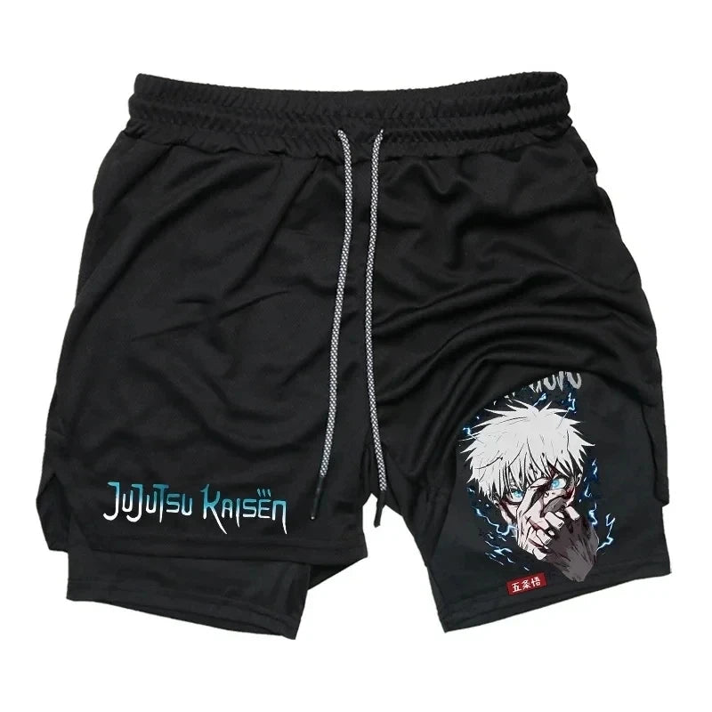 Shorts Deportivos De Jujutsu Kaisen