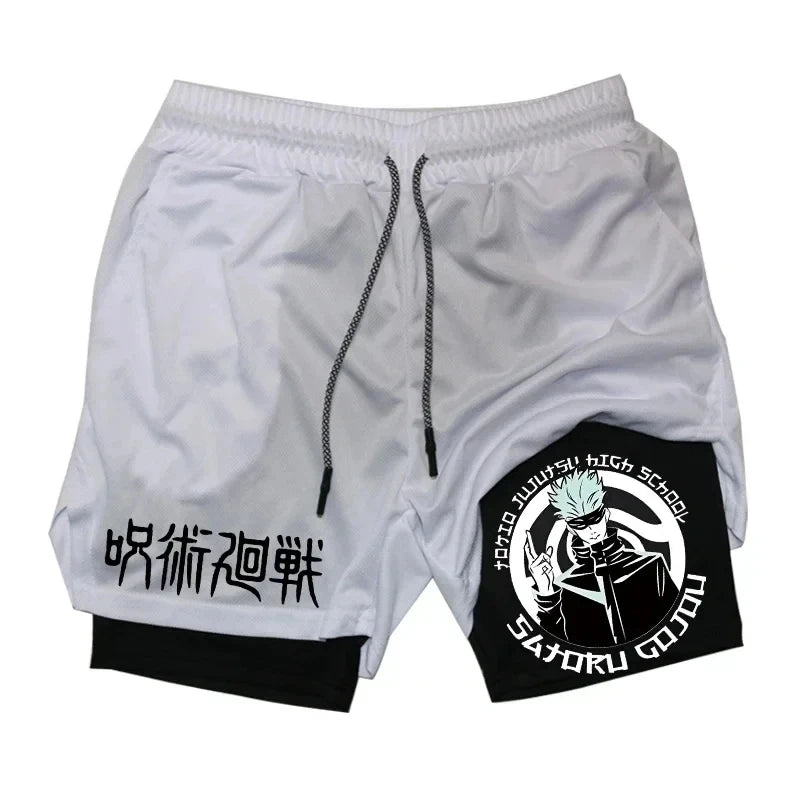 Shorts Deportivos De Jujutsu Kaisen