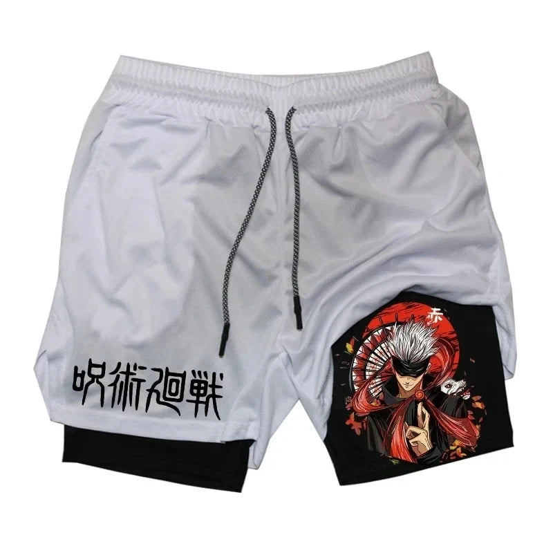 Shorts Deportivos De Jujutsu Kaisen