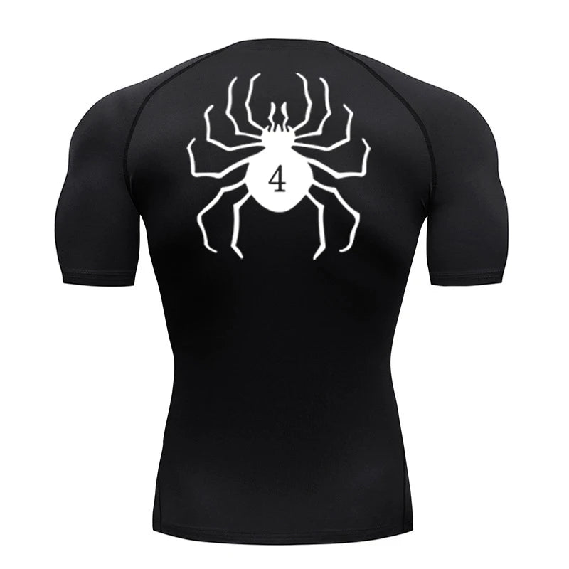 Camiseta de Compresion Estilo Aracnido