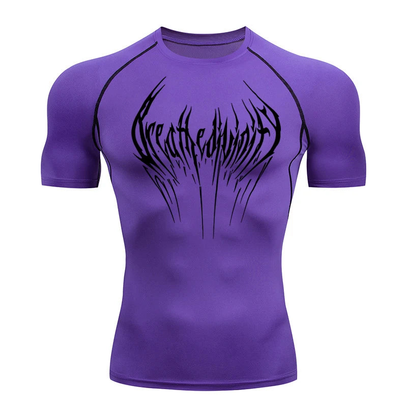 Camiseta de Compresion Estilo AESTHETIK