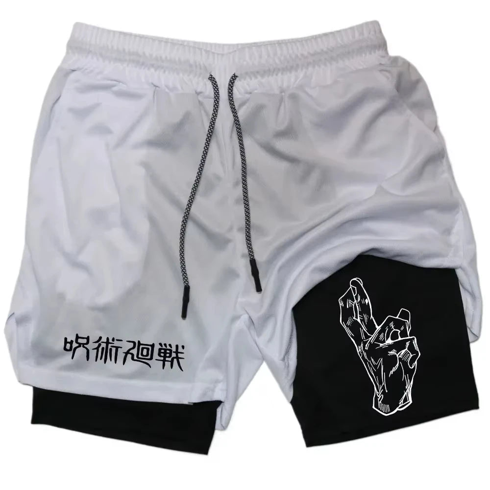 Shorts Deportivos ESTILO Jujutsu Kaisen ANIME