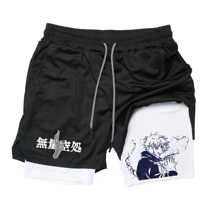 Shorts Deportivos De Jujutsu Kaisen