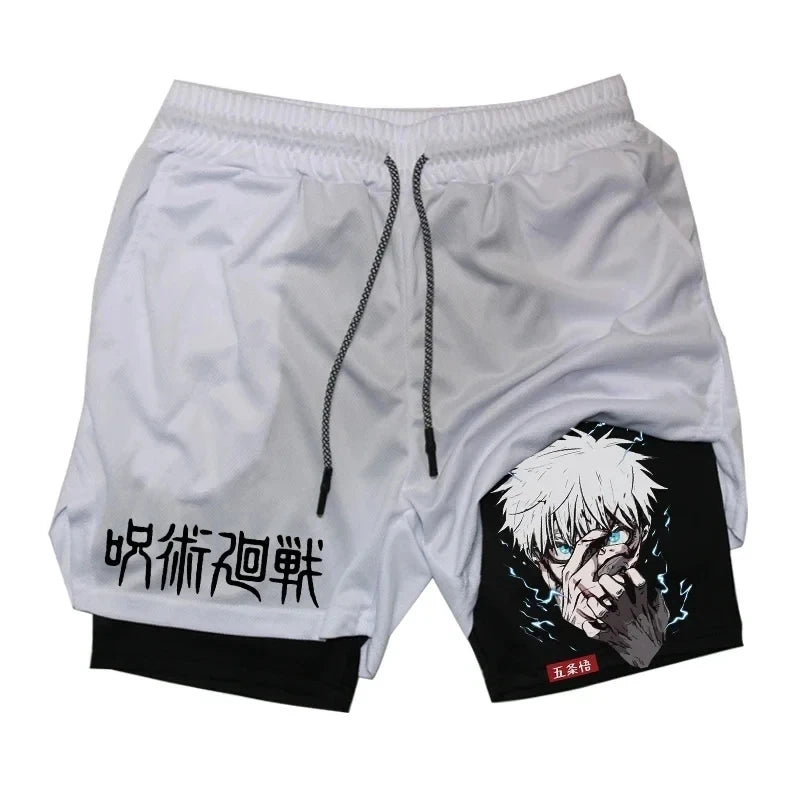 Shorts Deportivos De Jujutsu Kaisen