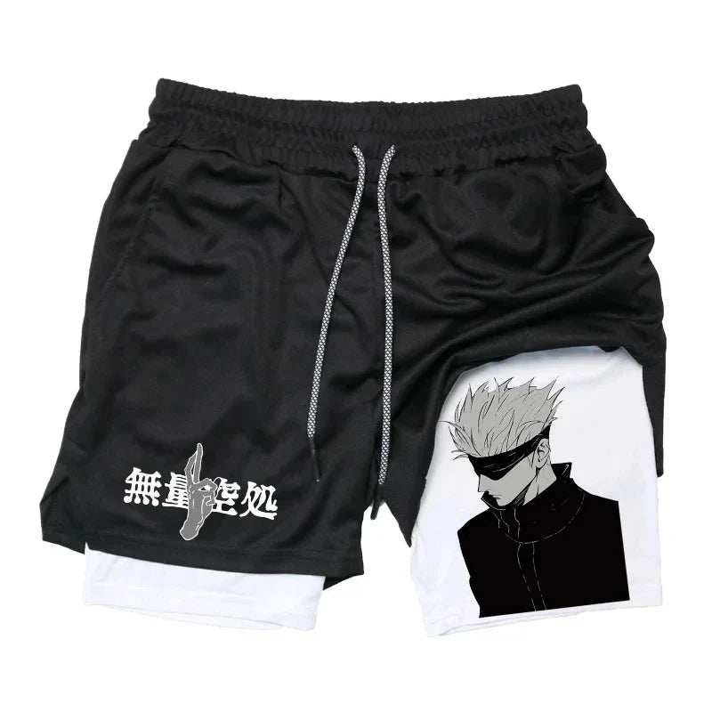 Shorts Deportivos De Jujutsu Kaisen