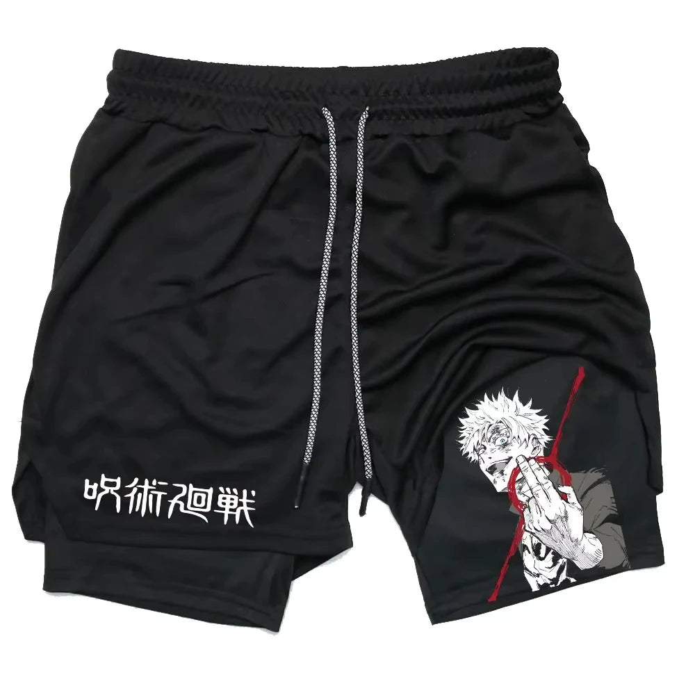 Shorts Deportivos ESTILO Jujutsu Kaisen ANIME