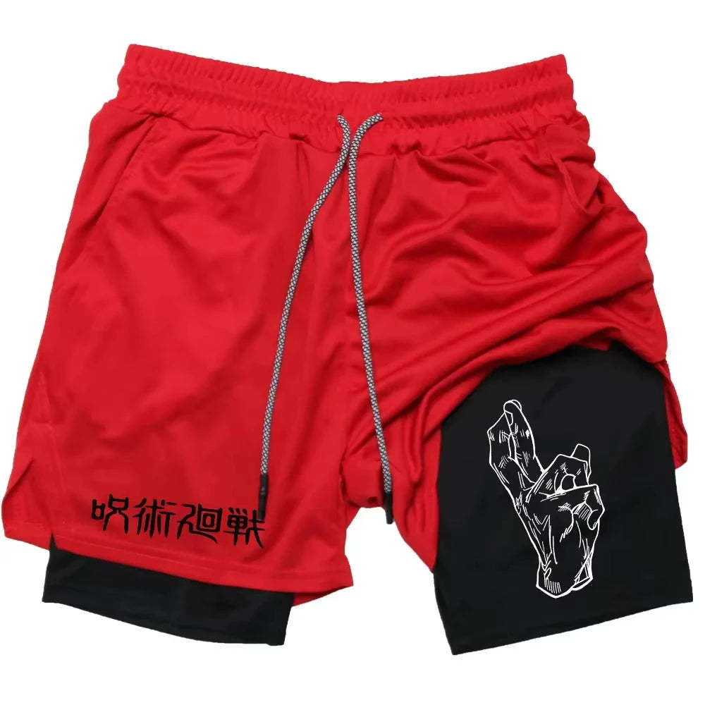 Shorts Deportivos ESTILO Jujutsu Kaisen ANIME