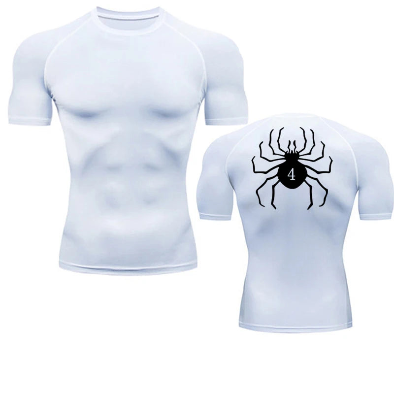 Camiseta de Compresion Estilo Aracnido