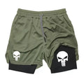 Shorts Deportivos Estilo PUNISHER