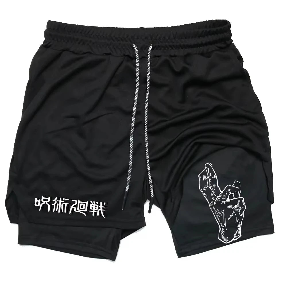 Shorts Deportivos ESTILO Jujutsu Kaisen ANIME