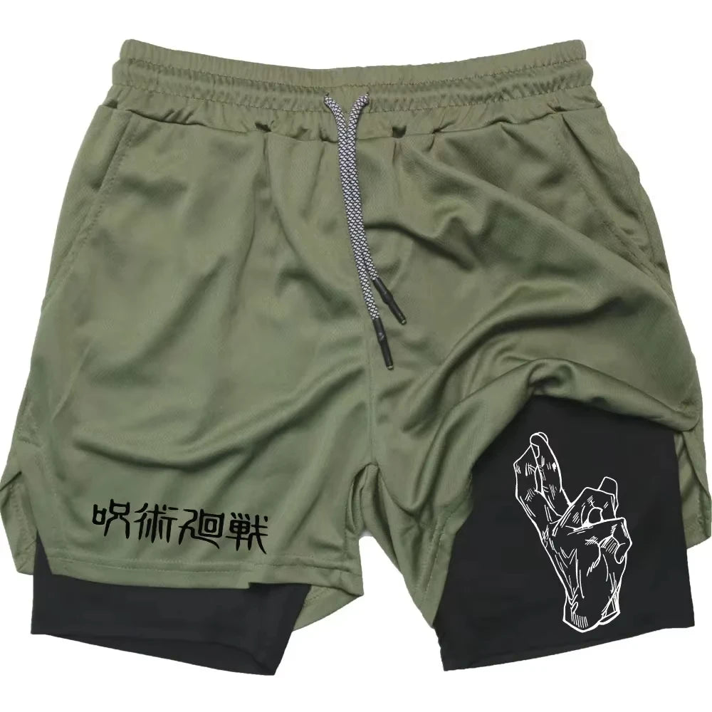 Shorts Deportivos ESTILO Jujutsu Kaisen ANIME