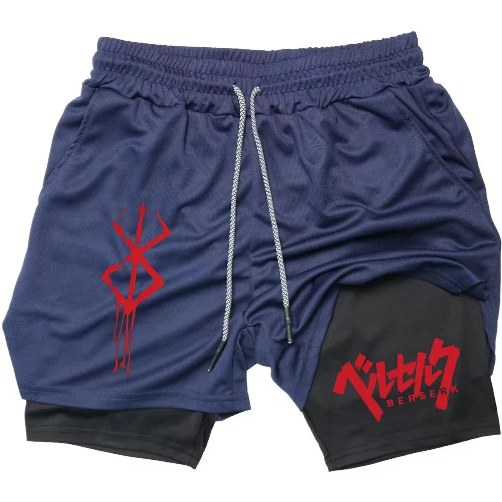 Shorts Deportivos Estilo BERSERK
