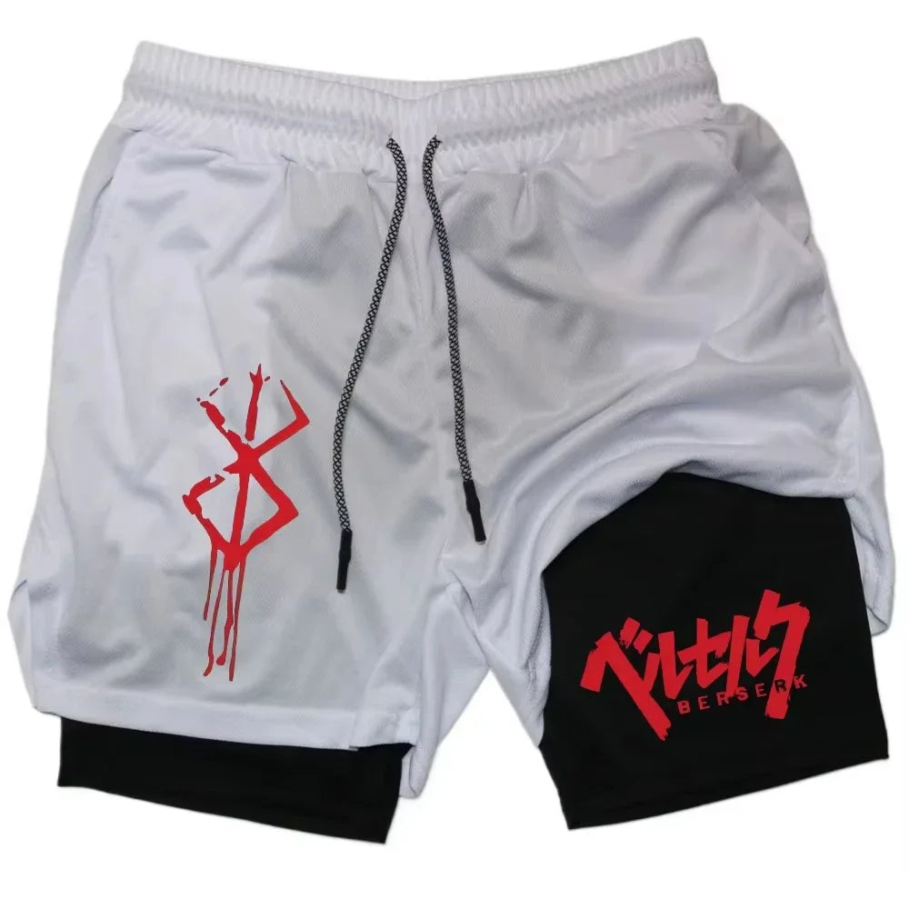 Shorts Deportivos Estilo BERSERK