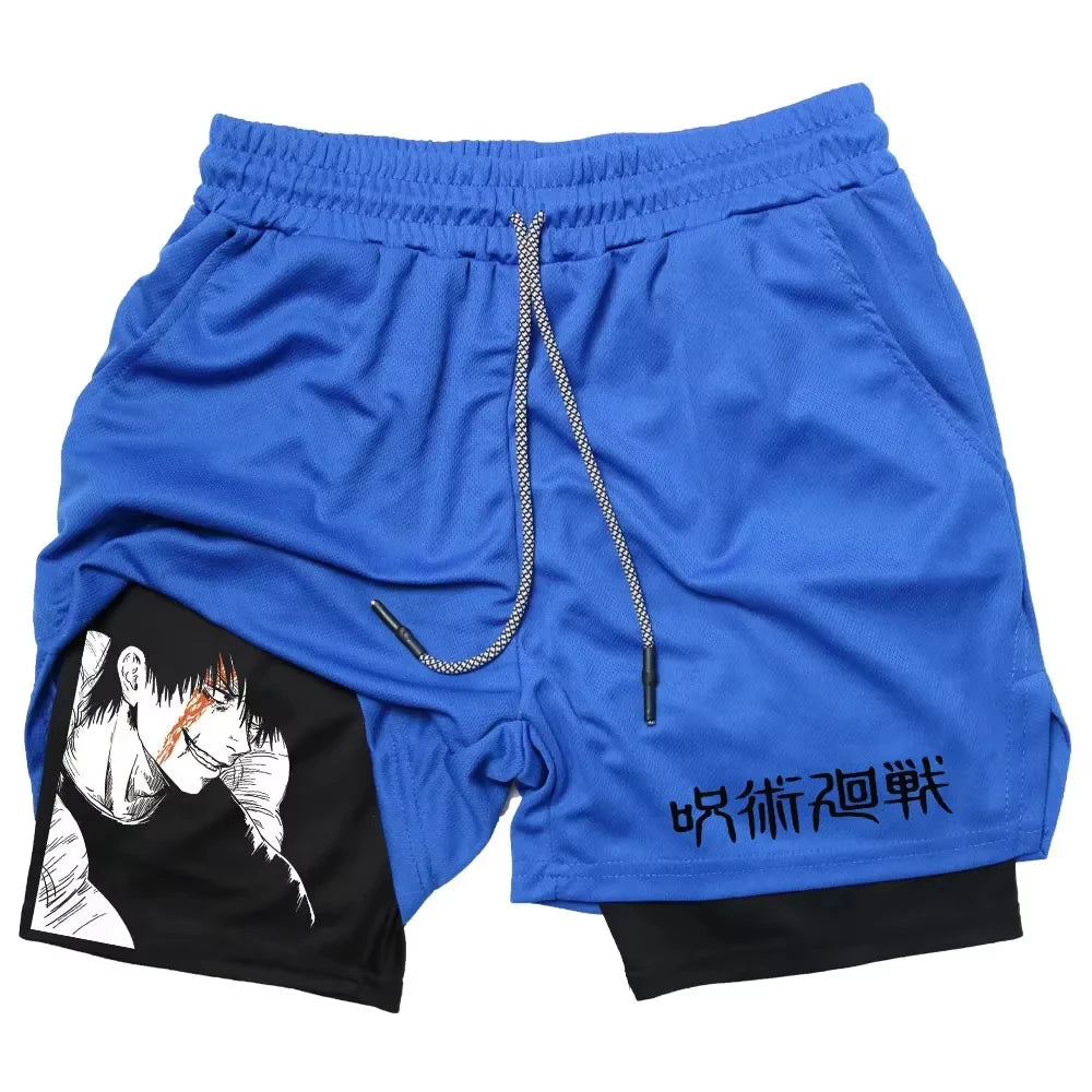 Shorts Deportivos ESTILO Jujutsu Kaisen ANIME