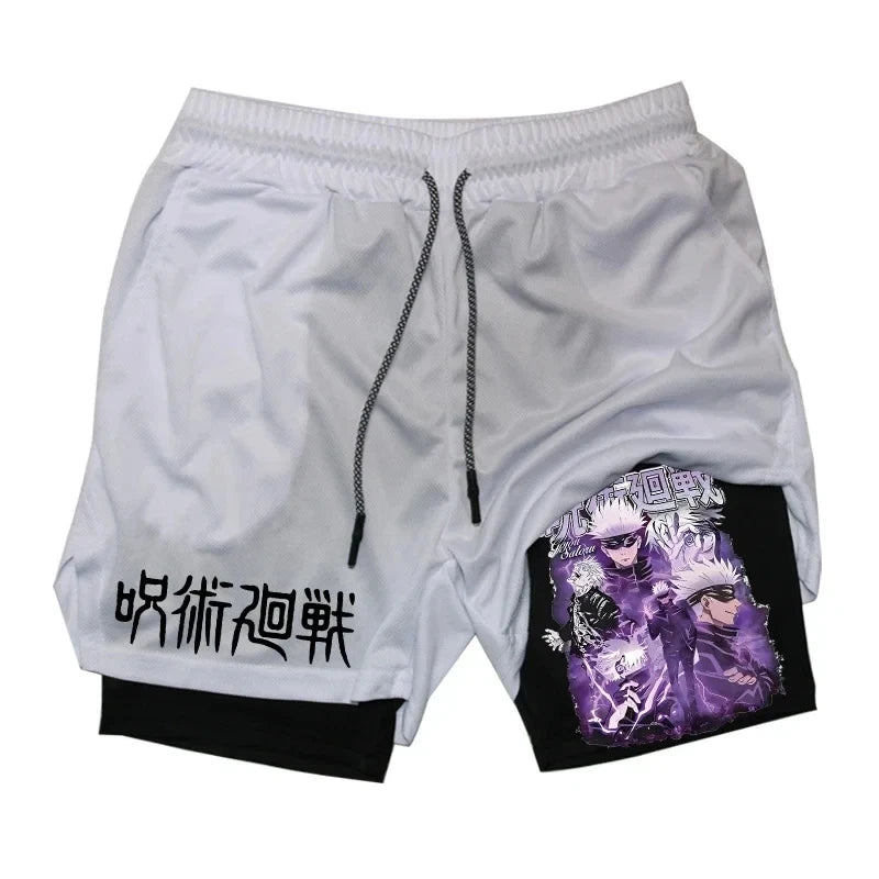 Shorts Deportivos De Jujutsu Kaisen