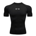 Camiseta de Compresion Estilo GYM Mancuerna
