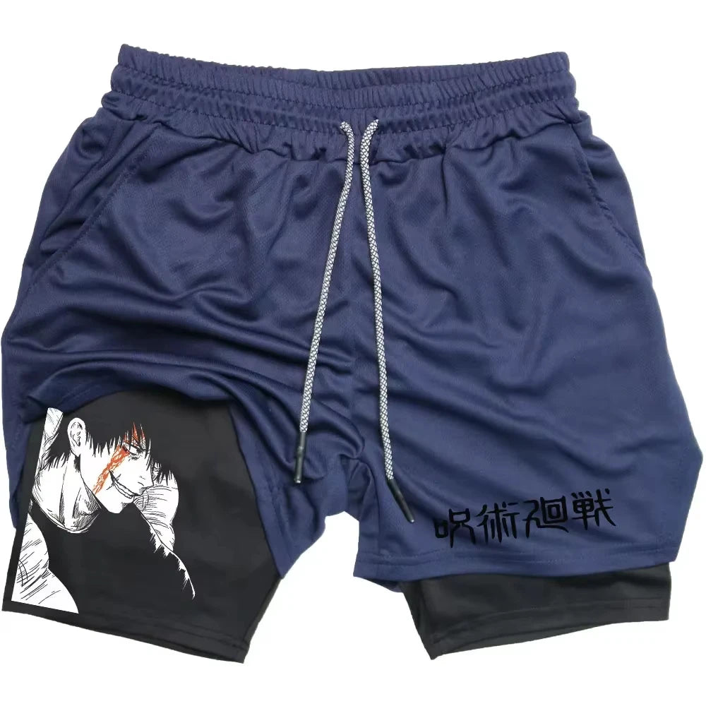 Shorts Deportivos ESTILO Jujutsu Kaisen ANIME