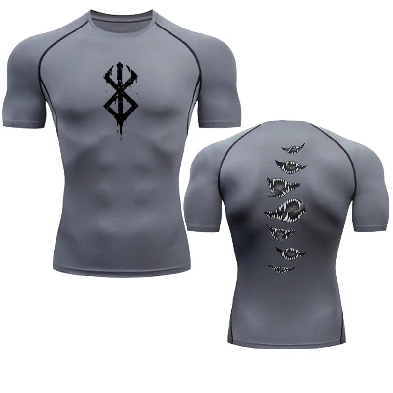 Camiseta de Compresion Estilo BERSERK