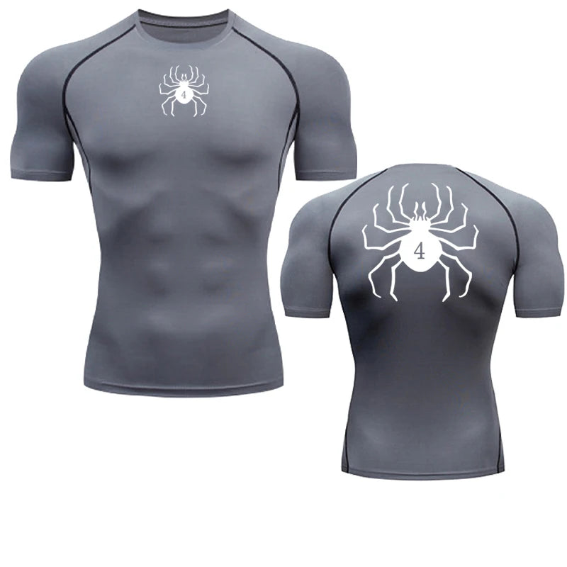 Camiseta de Compresion Estilo Aracnido