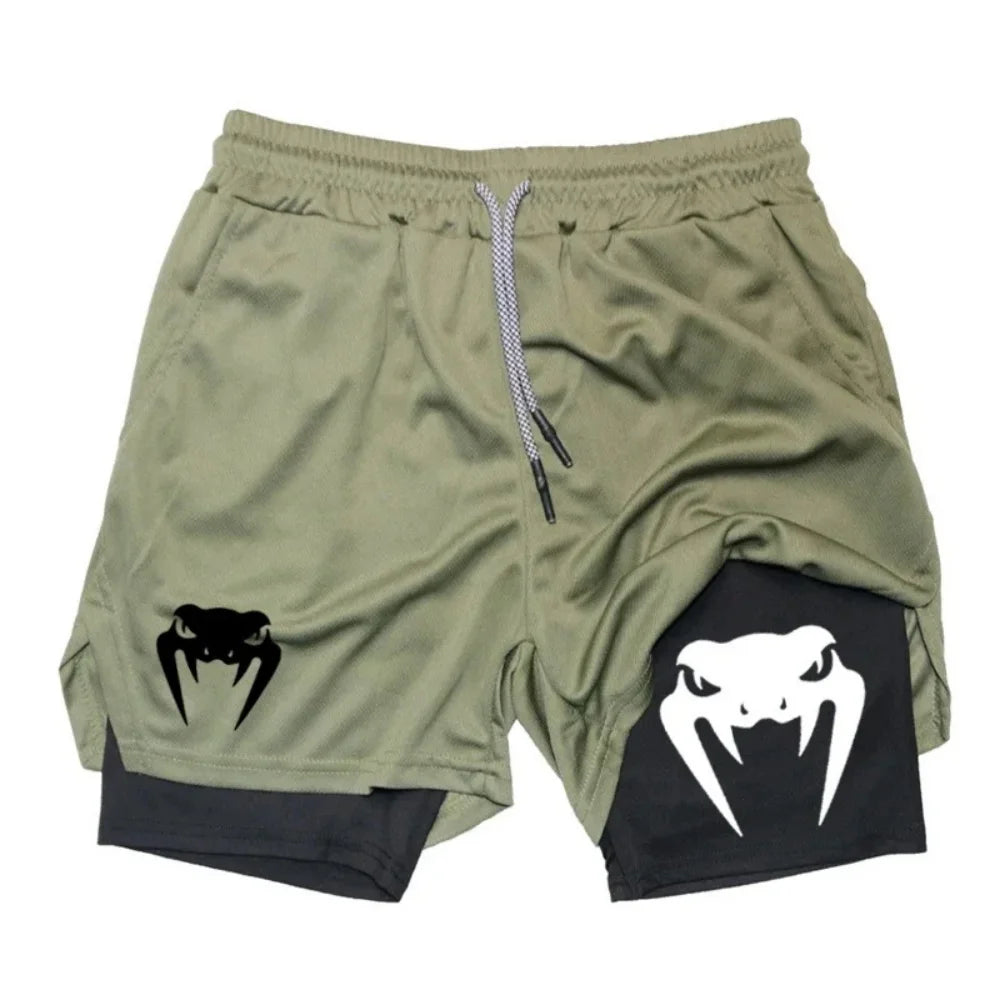 Shorts Deportivos Estilo SNAKE