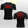 Camiseta de Compresion Estilo Demoniaco