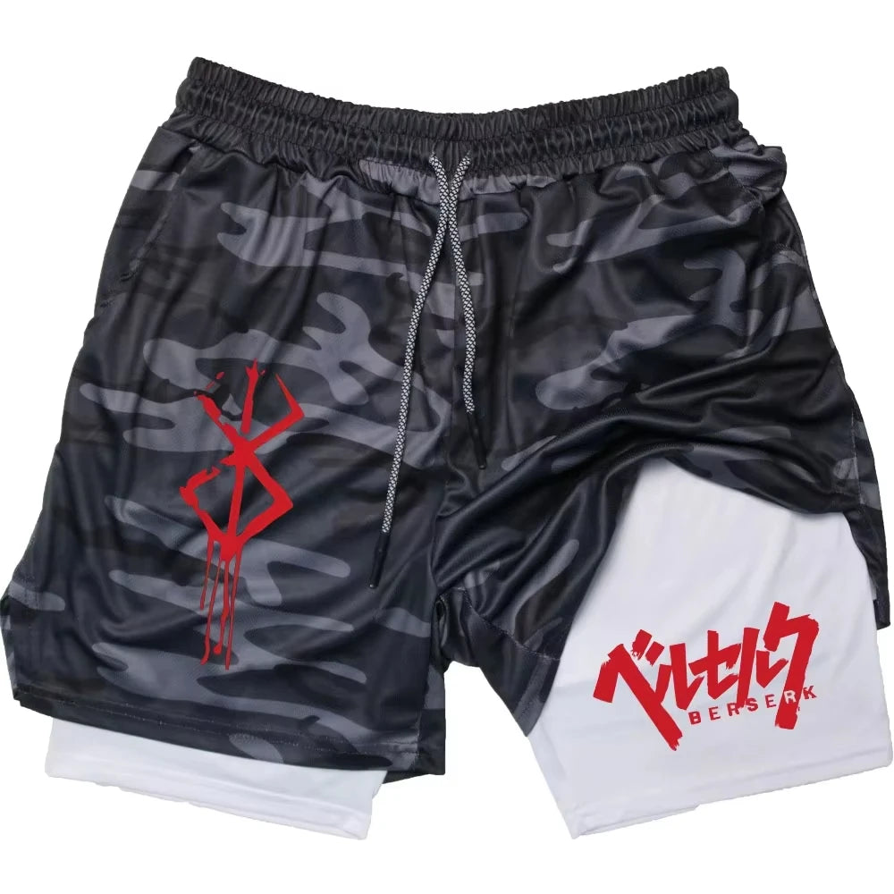 Shorts Deportivos Estilo BERSERK