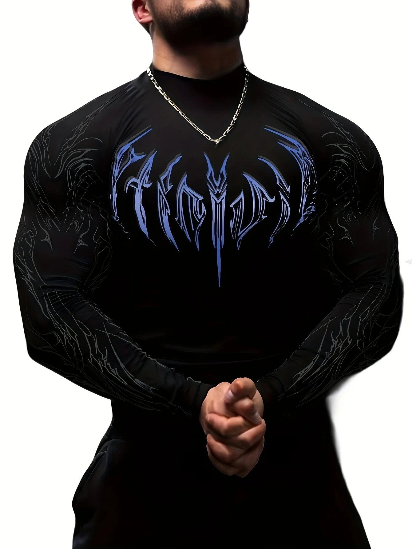 Camiseta de Compresion Estilo DEMONIACO TRIBAL