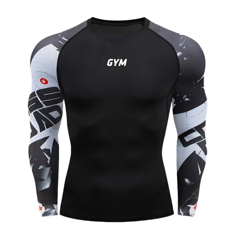 Camiseta de Compresion Estilo SAMURAI