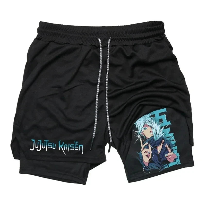 Shorts Deportivos De Jujutsu Kaisen