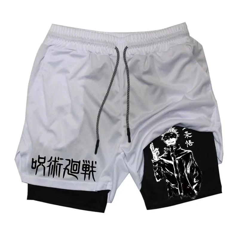 Shorts Deportivos De Jujutsu Kaisen