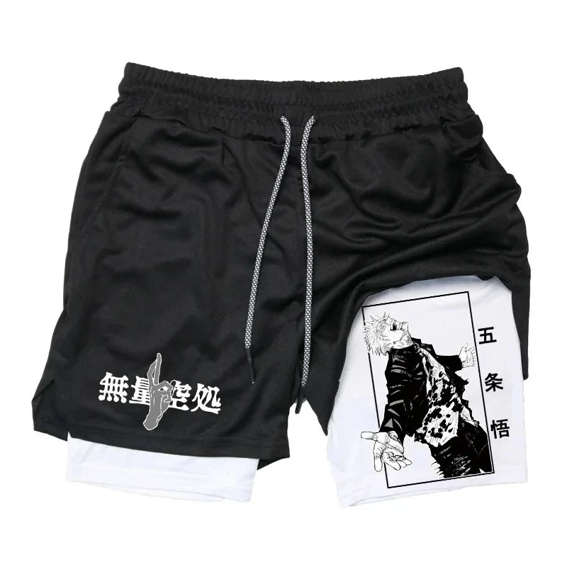 Shorts Deportivos De Jujutsu Kaisen