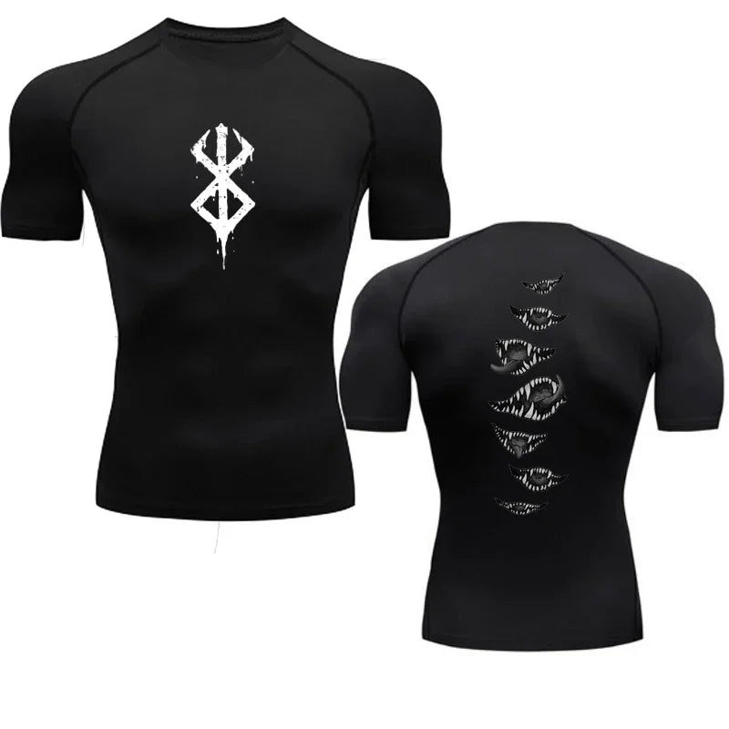 Camiseta de Compresion Estilo BERSERK