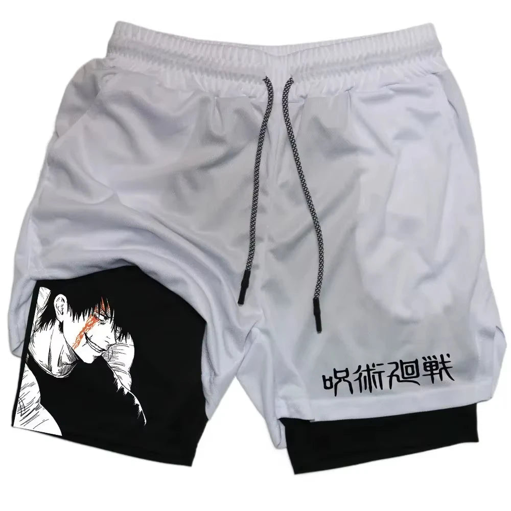 Shorts Deportivos ESTILO Jujutsu Kaisen ANIME