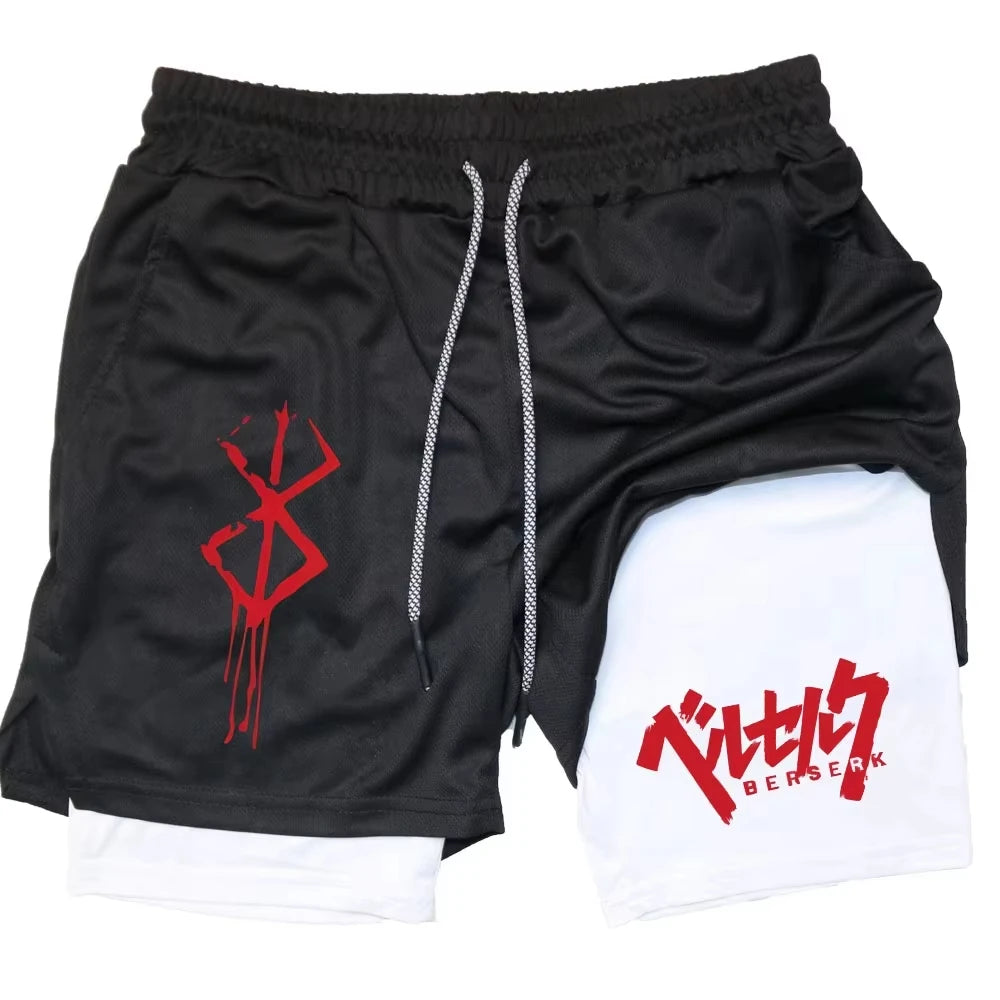Shorts Deportivos Estilo BERSERK