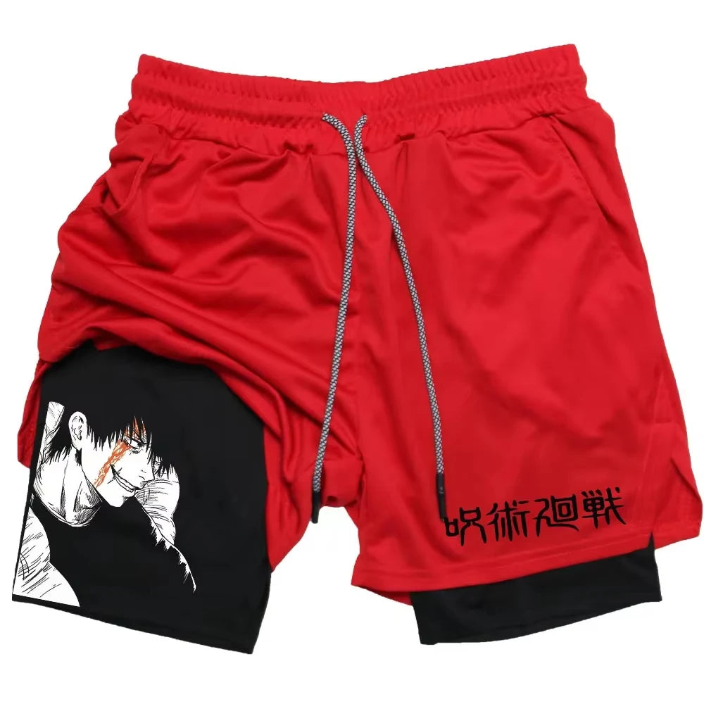 Shorts Deportivos ESTILO Jujutsu Kaisen ANIME