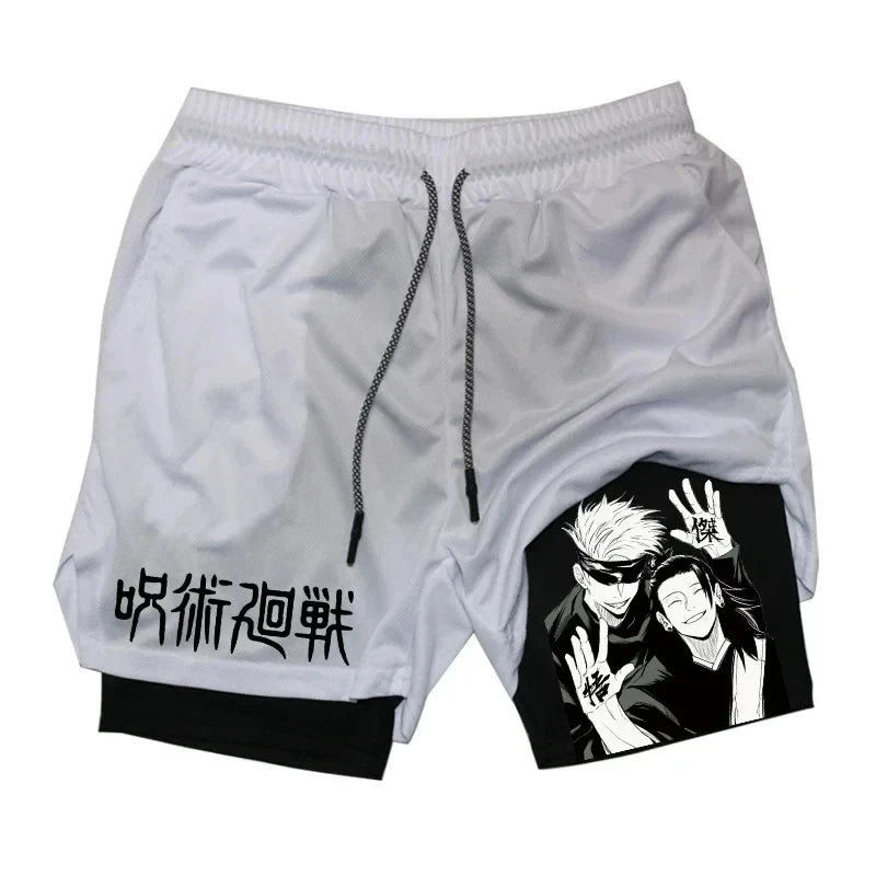 Shorts Deportivos De Jujutsu Kaisen