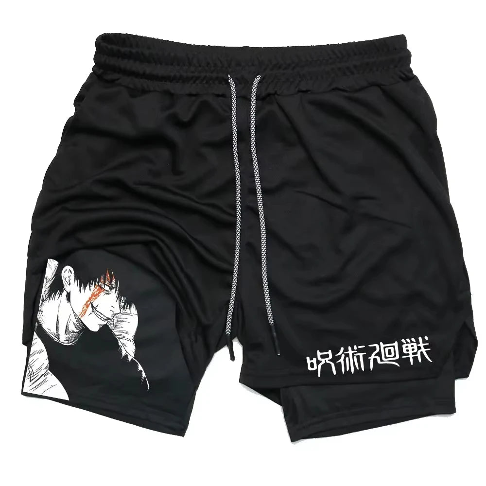 Shorts Deportivos ESTILO Jujutsu Kaisen ANIME